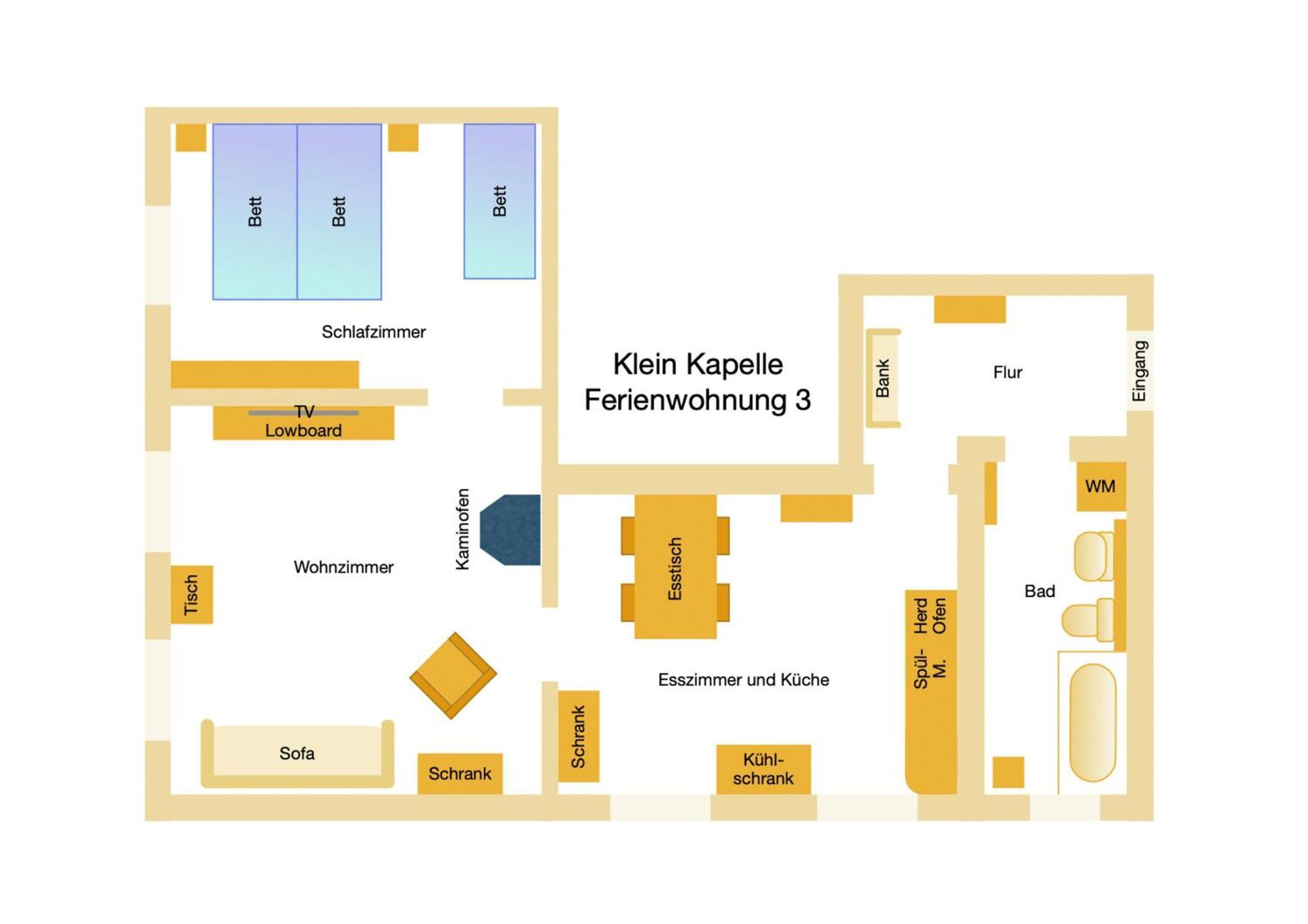 Ferienwohnungen Klein Kapelle Gingst المظهر الخارجي الصورة